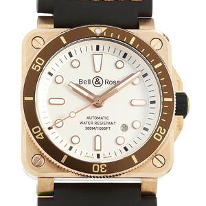 ベル＆ロス ダイバー ブロンズ 世界限定999本 BR0392-D-WH-BR/SCA 中古 メンズ 腕時計