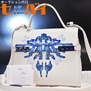 本物 未使用品 デルヴォー 極希少 タンペート 生誕50周年記念限定 Tempte MM Papillon ハンドバッグ ショルダーバッグ 保証書付 DELVAUX