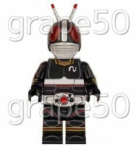 レゴ風★仮面ライダーBLACK（ブラック）★ミニフィギュア：レゴ互換・レゴカスタム