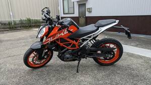 KTM 390DUKE R2年式 8,000km代 良品 ETC 車検付きR7年10月まで 三重県四日市市より