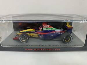 240425D Spark Model 1/43 Venturi Larrousse LC92 No.30 South African GP 1992 Ukyo Katayama ミニカー 車 おもちゃ 玩具 レーシングカー