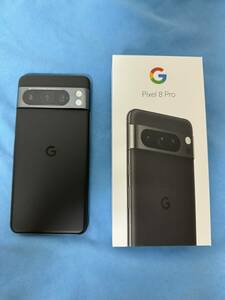 【新品同様】Google pixel 8 pro 256GB　オブシディアン　残債なし