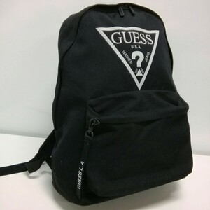 GUESS ゲス バック バッグ リュック 鞄 ブラック系 