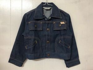 期間限定値下げ 希少 アメリカ 古着 ヴィンテージ JCPenney JCペニー super denim スーパーデニム ジャケット Gジャン キッズ 子供 Y-2-13