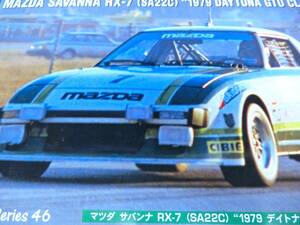 ◆ハセガワ 1/24 マツダ サバンナ RX-7 (SA22C) 1979 デイトナ