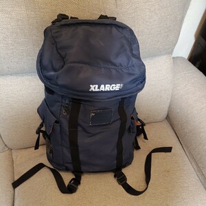 XLARGE x BURTON ANNEX PACK★バートン エクストララージ バッグ リュック/バックパック ネイビー★まだまだ使用できます★送料最安価で