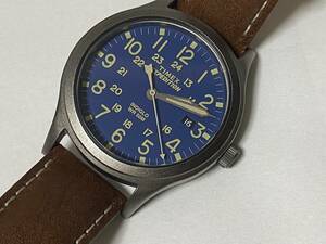 タイメックス TIMEX エクスペディション EXPEDITION スカウト SCOUT 腕時計 革ベルト TW4B11100 JP　展示未使用品