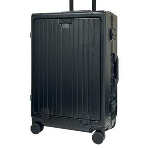 新品未使用1円スタート（B-872）1270-M-Black/ブラック 中型フレームタイプ アウトレット スーツケース キャリーケース 訳アリ　旅行バッグ
