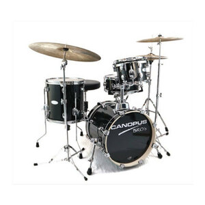 CANOPUS BROS KIT 16BD.10TT.13FT.13SD Platinum Onyx