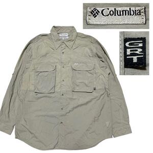 【90s】Columbia コロンビア GRT ベンチレーションシャツ