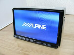 [107430-B]アルパイン 8インチ BIG-X HDDナビ VIE-X088本体 4×4地デジチューナー/Bluetooth内臓 地図2010年 動作確認済