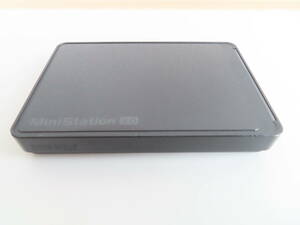 BUFFALO HD-PCT1TU3-BBJ USB3.0 ポータブルハードディスク 1TB 使用4時間