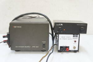 TRIO トリオ PS-30 安定化電源 SATELLITE CAN SH-1A NISSYO NP-202 3点 まとめてセット 5904261011