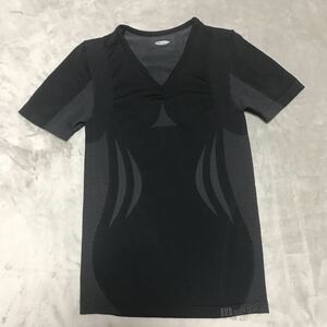 B.V.D.BODY GEAR アンダーシャツ メンズ Ｌサイズ ブラック 美品