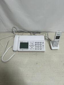 パナソニック デジタルコードレス普通紙ファクス(子機1台付き) 迷惑防止機能搭載 受話音量6段階調整 KX-PD350DL-W