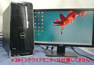 SSD高速仕様/XPS8500 i7-3770/8G/SSD128G+HDD500BG/HD6670/ワード・エクセル・トレード・在宅/即使用可能!送料無料！