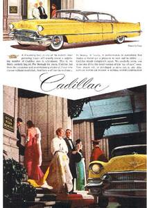 ◆1956年の自動車広告　キャデラック2　CADILLAC　GM