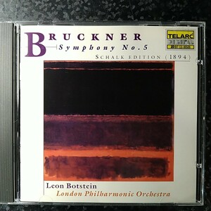 h（USA盤）ボットスタイン　ブルックナー　交響曲第5番　Botstein Bruckner Symphony No.5