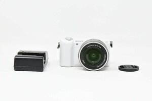 SONY α5100 Alpha 5100 ミラーレス デジタルカメラ 本体 / SELP 1650 ズームレンズ付き ※通電確認済み、現状渡し。