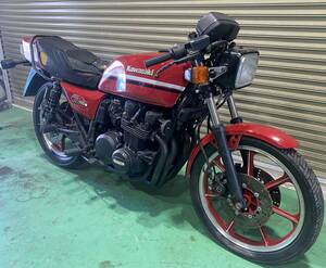 Z750GP 書類付 ベース車両 エンジン始動確認済 GPZ750F Z1100GP GPZ750 GPZ900 GPZ1100F