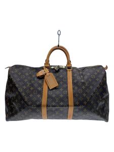 LOUIS VUITTON◆キーポル45_モノグラム・キャンバス_BRW/PVC/BRW//