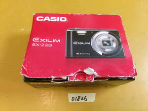 (D-1826)CASIO デジタルカメラ EXILIM EX-Z28 未使用品 現状渡し