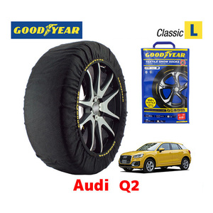 GOODYEAR スノーソックス 布製 タイヤチェーン CLASSIC L メルセデスベンツ 2021- Aクラスセダン 5LA-177186 225/45R18