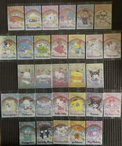 サンリオキャラクターズ ウエハース6 全30種類フルコンプリートセット