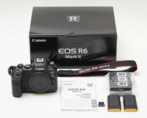 【極美品】 EOS R6 Mark II ボディ 元箱・説明書付き キヤノン Canon mark2　