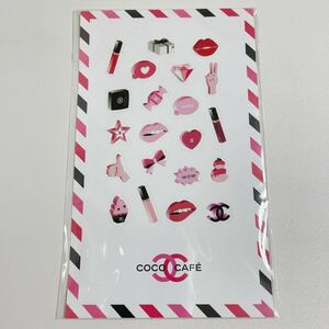 即決☆CHANEL シャネル COCO CAFE ココカフェ 限定 シール レア 希少 未使用 ①