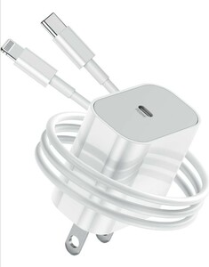 iPhone 充電器20W USBC PD急速充電2023新版MFi/PSE済