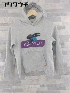 ◇ KRIFF MAYER クリフメイヤー キッズ 子供服 長袖 パープル サイズ150 グレー マルチ メンズ