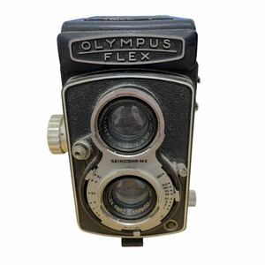 【7104】1円〜 オリンパス OLYMPUS FLEX 二眼レフカメラ 中古 現状品 動作未確認 ジャンク