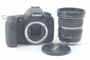 CANON キャノン EOS 60 D EF-S LENS 10-22mm F3.5-4.5 デジタル 一眼 カメラ ズーム レンズ 43418-K