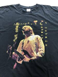 激レア 00s KURT COBAIN Tシャツ XL THE END MUSIC ) ヴィンテージ ニルヴァーナ nirvana カートコバーン バンド アート ロック 映画