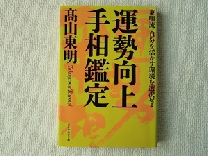 ★運勢向上手相鑑定/東明流 自分を活かす環境を選択せよ/手相/占い/高山東明/ダイヤモンド社/単行本/ソフトカバー/中古本/即決☆