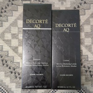 DECORTE AQ ②【コスメデコルテAQエマルジョン＆ローションセット】乳液　化粧水