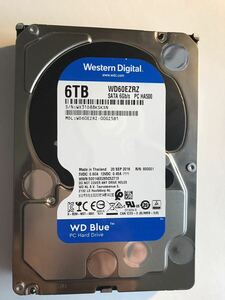 ⑤Western Digital/ウエスタンデジタル　3.5インチ　SATA　HDD　ハードディスクWD60EZRZ　 6TB　 