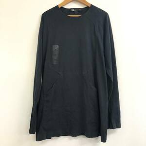 □Y-3 adidas/YOHJI YAMAMOTO 長袖Tシャツ S(175/92A) 黒 ワイスリー メンズ BS3395 16C001 ロンT 複数落札同梱OK B231103-305