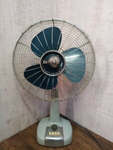 必見!!　希少　FUJI DENKI 富士電機　SILENT FAN FAS 3059 扇風機 レトロ扇風機　サイレントファン　ビンテージ　家電　現状品