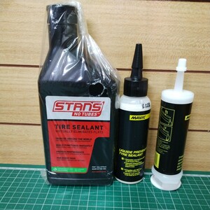 新品　スタンズ STANS NO TUBES タイヤシーラント 16オンス ST0068 マビック　タイヤシーラント120ml シリンジ付き