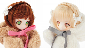 オビツ11 こぐまのチロルちゃん+うさぎのリボンちゃん Dollybird 2体セット HJ限定 オビツ フィギュア ドール