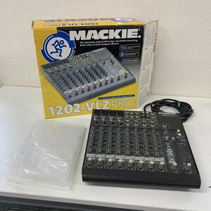 【Ga1】 Mackie 1202VLZ Pro PAミキサー 元箱付き マッキー ミキサー オーディオ 1587-3