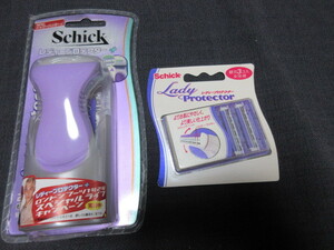 Schick　 シック レディープロテクター ＋本体＋　替刃