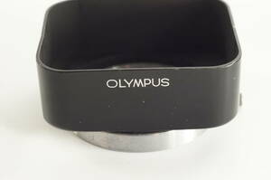 plnyeA004[おおむねキレイ 送料無料]OLYMPUS オリンパス 内径45mm カブセ式 レンジファインダー機用 角型メタルフード