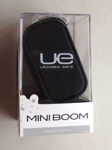 新品 ULTIMATE EARS アルティメット イヤーズ　ロジクール UE MINI BOOM ワイヤレス Bluetooth ブルートゥ―ス スピーカー フォン 黒