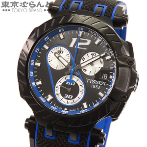 101725319 1円 ティソ TISSOT Tレース MOTO GP トーマス ルティ T1154173705703 黒 ブルー クロノグラフ 世界1212本限定 腕時計 メンズ QZ