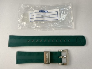 R03E014J0 SEIKO プロスペックス 20mm 純正ラバーバンド グリーン SBDC133/6R35-01L0用 ネコポス送料無料