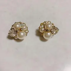 アネモネ♡パールピアス♡ビジューピアス