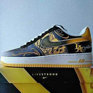 NIKE AIR FORCE 1 LOW LIVESTRONG mr.cartoon 10 28㎝ ナイキ エアフォース1 ロー リブストロング mister cartoon ミスターカートゥーン